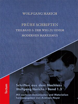 cover image of Frühe Schriften